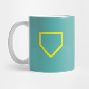 Baseball Softball Homeplate Mug